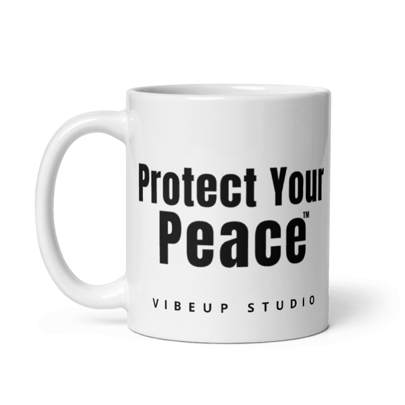 Protect Your Peace™ Mug — Classic White | 11oz