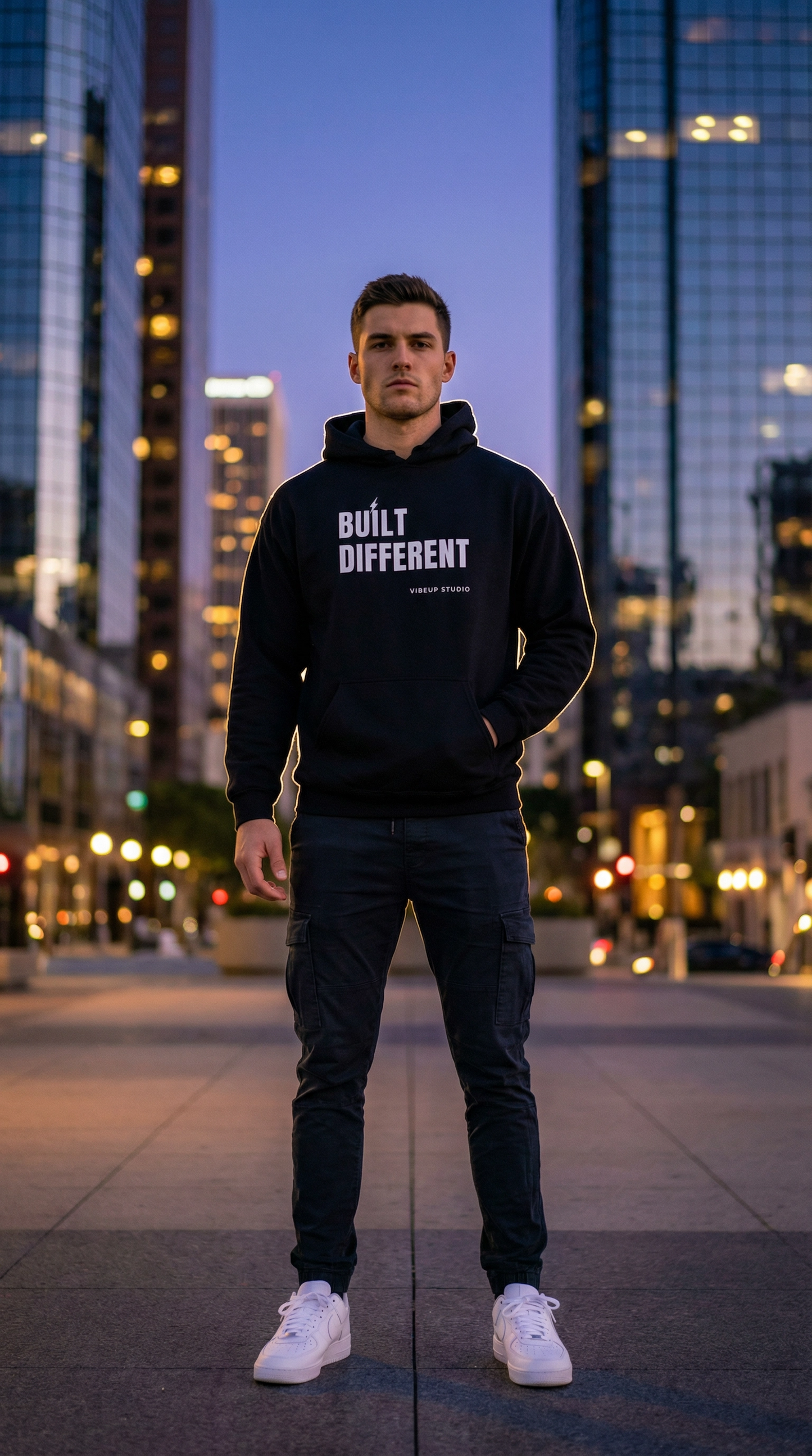 Built Different™ Motivational Hoodie